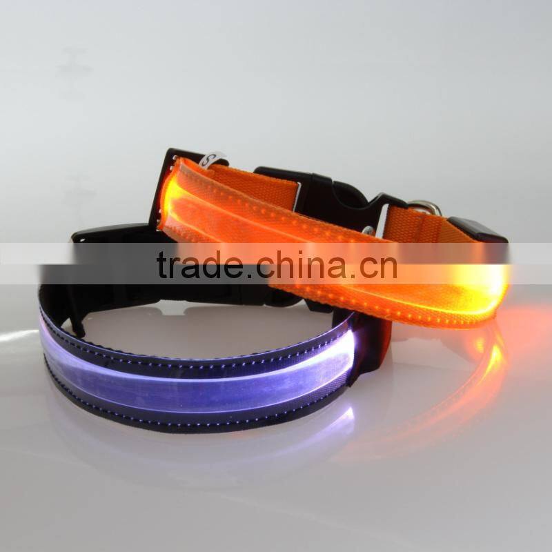 Aimigou LED pet collar and leash & pet training collar