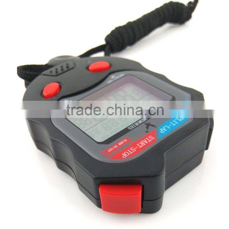 Professional Large 3 Row Display 60 split recallable memory Stopwatch Timer PC560