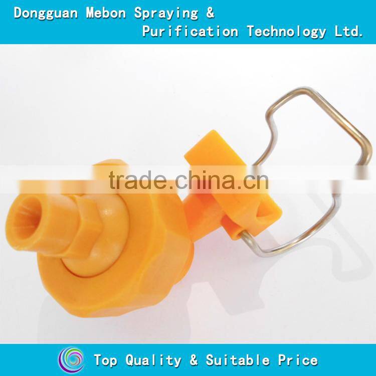 pp corner type clamp nozzle,adjustable ball clip nozzle