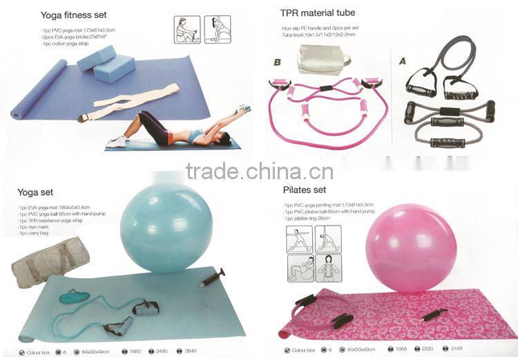 private label equipment pvc free natural rubber yoga mat