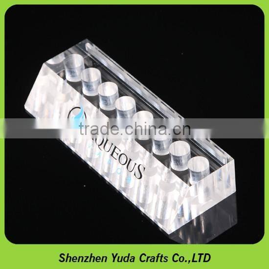 Machined Acrylic Ball Holder Coin Stand Customized Plastic CNC Milling Services