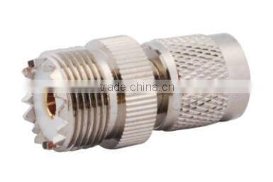 TNC male to PL259 UHF female connector