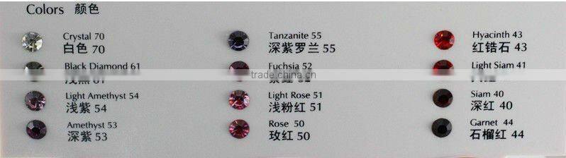 light colorado topaz A grade loose rhinestone