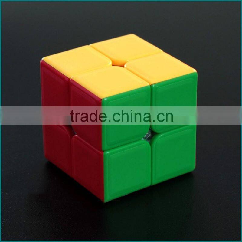 Dian sheng 2 order 2*2 stickerless colorful magic cube in China Magical cube