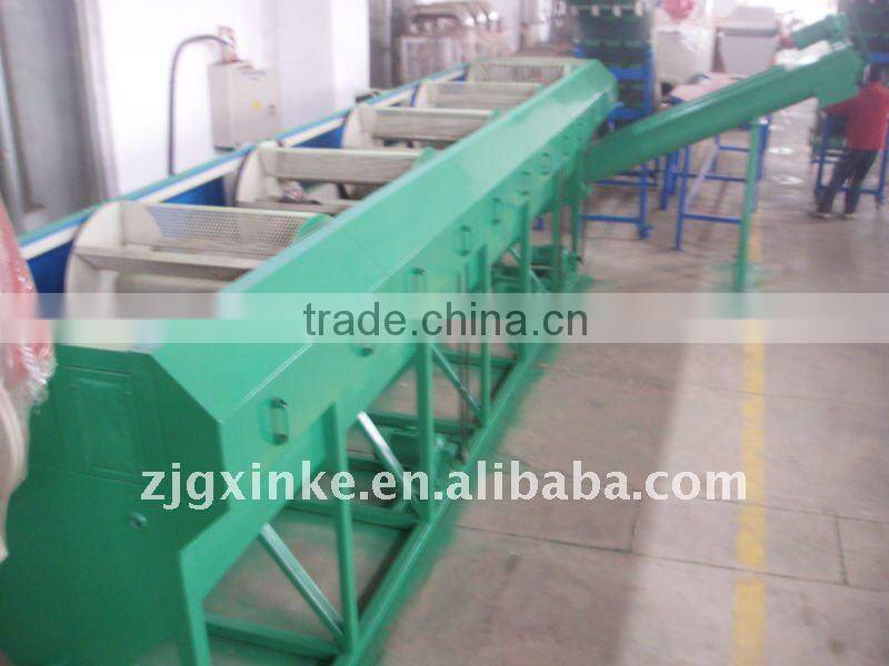 Plastic PE film recycling line with CE