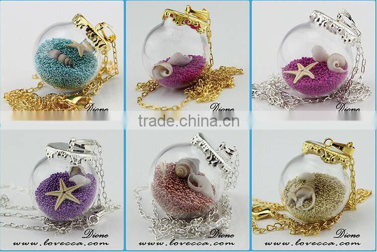 New wholesale rectangle glass cabochon jewelry necklace pendant