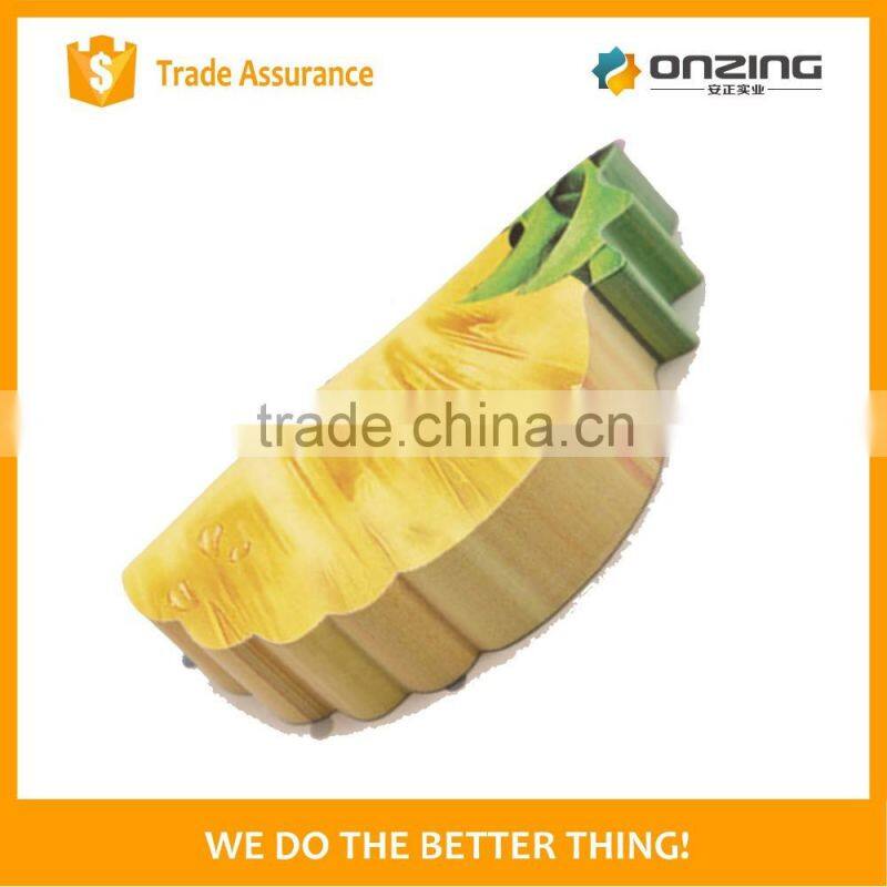Onzing good quality pineapple shaped sticky notes