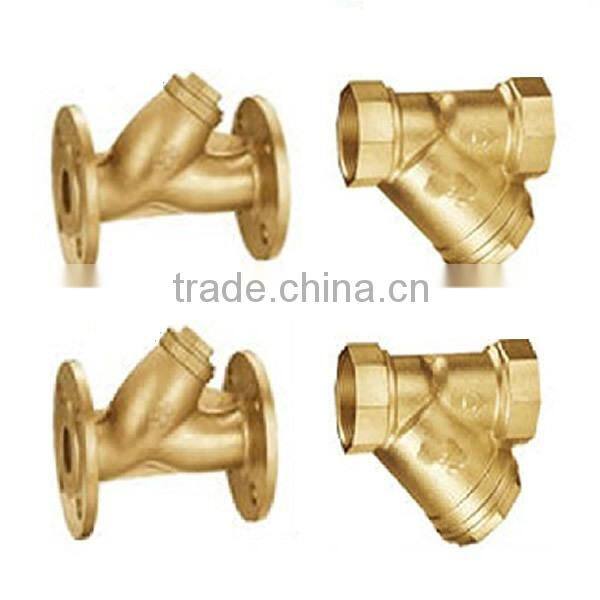 DN100 Threaded Brass Y Type Filter