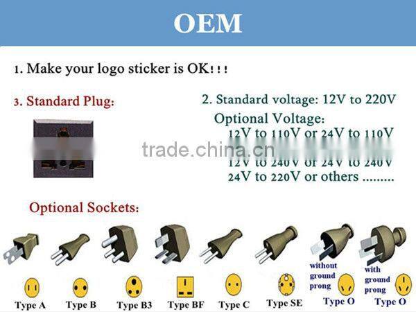 DC 2900W Continue Power Modified Power Inverter with Digital Voltmeter