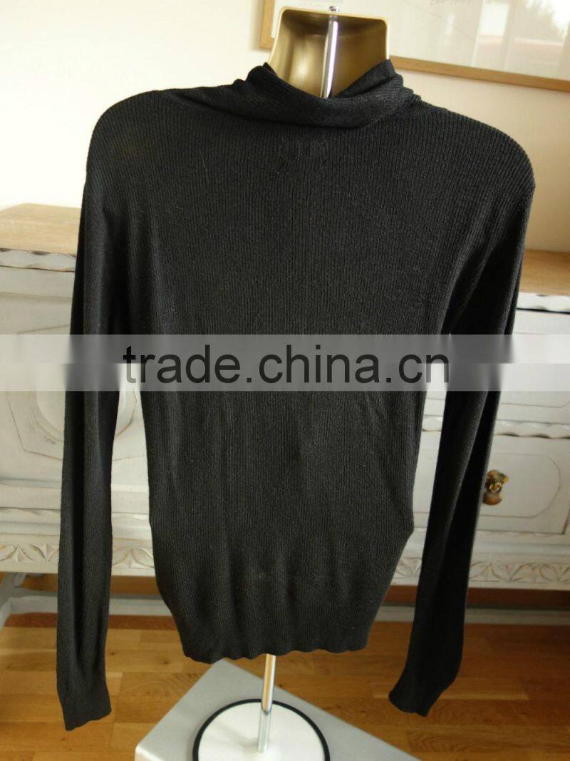 15JWB0145 woman 100%bamboo fiber cowl neck pullover jumpers sweater
