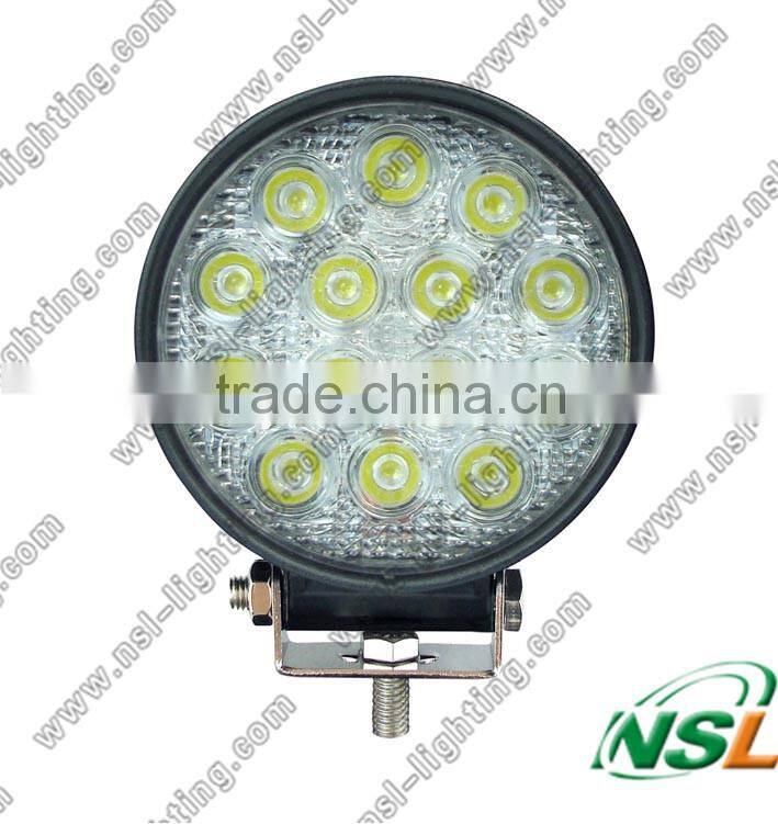 42w 10-30v DC 14pcs*3w high intensity Epsitar LEDs high power led lights work light 42w led work light