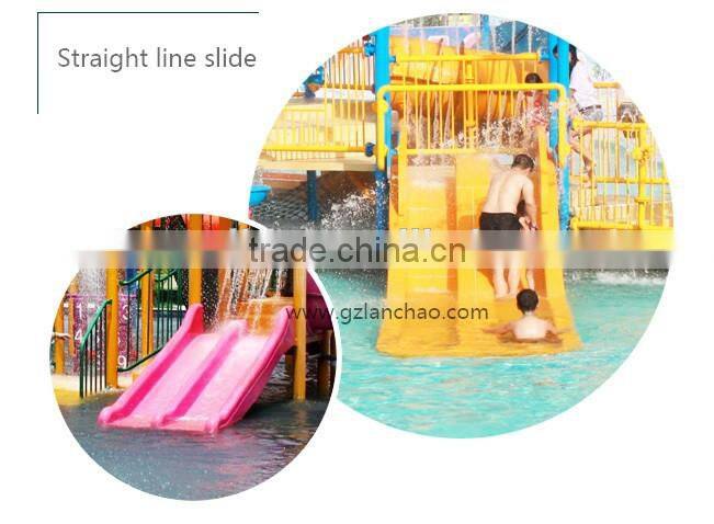 Hot sale Funny water play house fiberglass water tubes