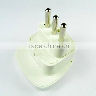 Plug with socket type us to italy plug adapter