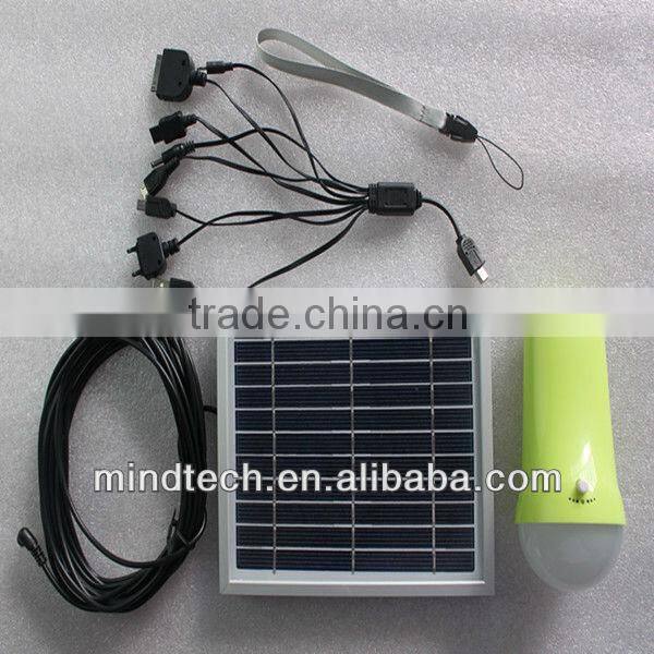 portable solar home light and solar light bulb solar lighting kit