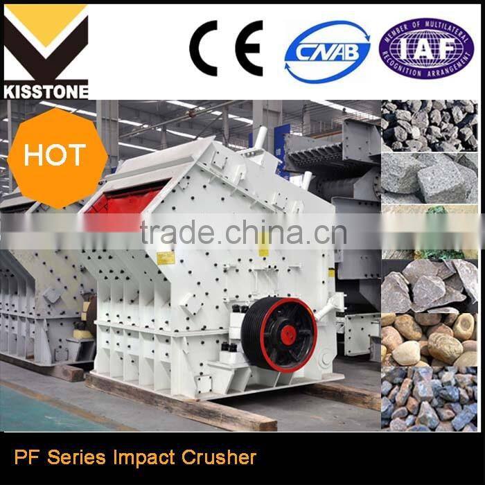 Kisstone widely used ballast crusher machine stone crusher
