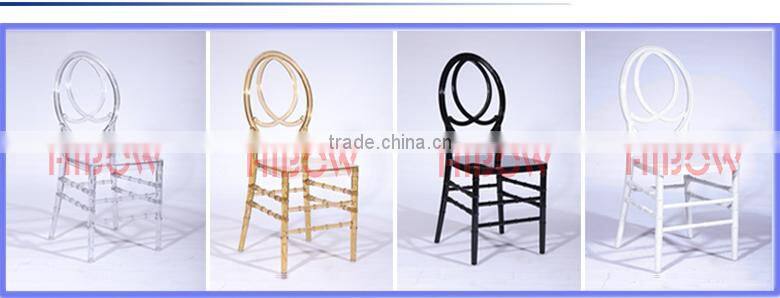 china transparent acrylic wedding phoenix chair resin