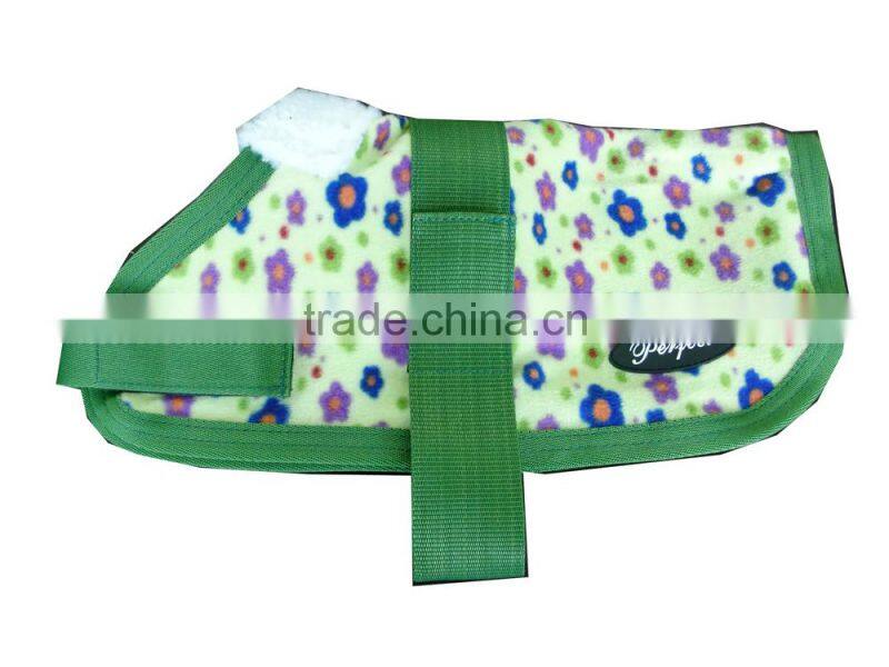 Hot new fleece dog coat, pets supplies dog for 2016
