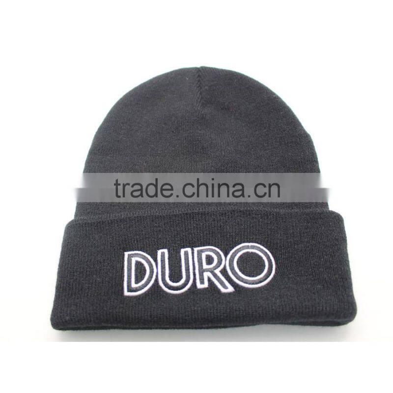 Comfortable embroidery beanie hat
