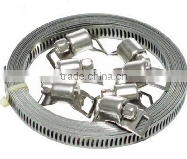 Stainless Steel American Type Hose Clamp