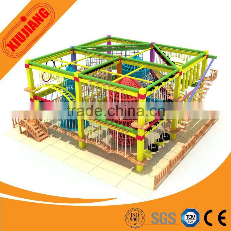 Indoor adventure playground equipment with time tunnel for amuse park(XJ-RCA9)