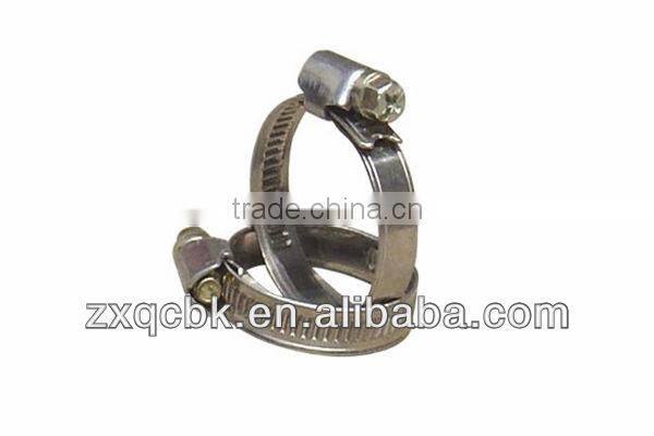 ZX American standard stainless steel double bolt hose clamps
