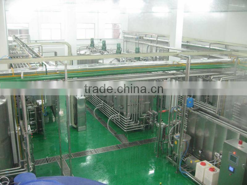 tea leaves extracting or tea powder dissolving tea beverage production line