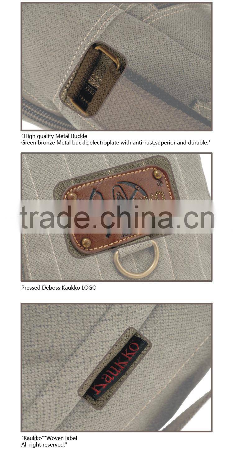 Vintage canvas one shoulder strap bag single strap shoulder bags