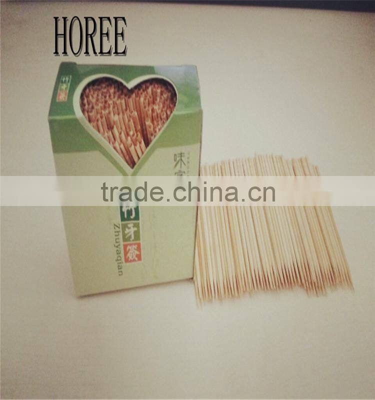 2015 Hot Sale All kinds of box bulk packing bamboo cheap toothpick in China