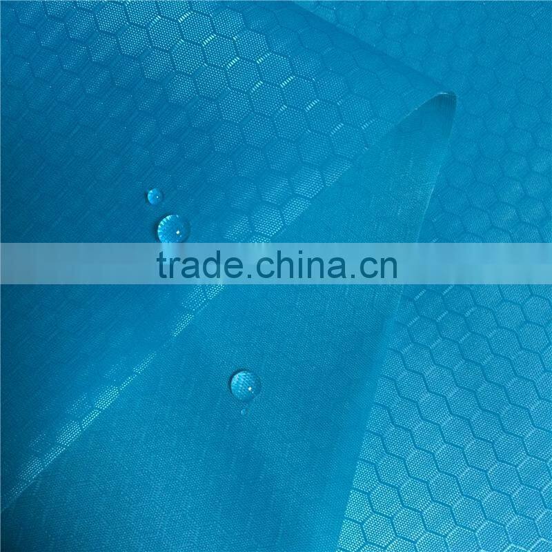 TPU Air Mattress Fabric 68D Polyester Fabric Bonded TPU Film with Water Repellent