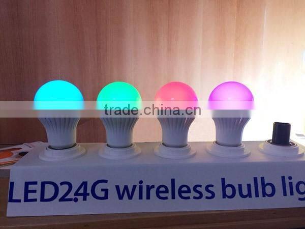 Microwave sensing device E27 5w LED indoor motion sensor light bulb