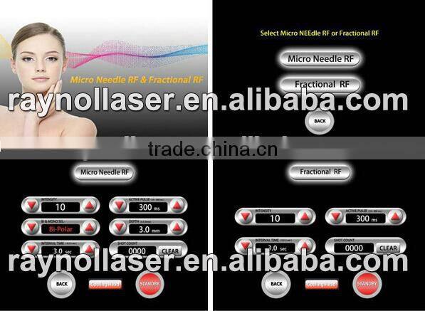 2015 New Product Medical CE Approval Microneedle Fractional RF for Skin Rejuvenation