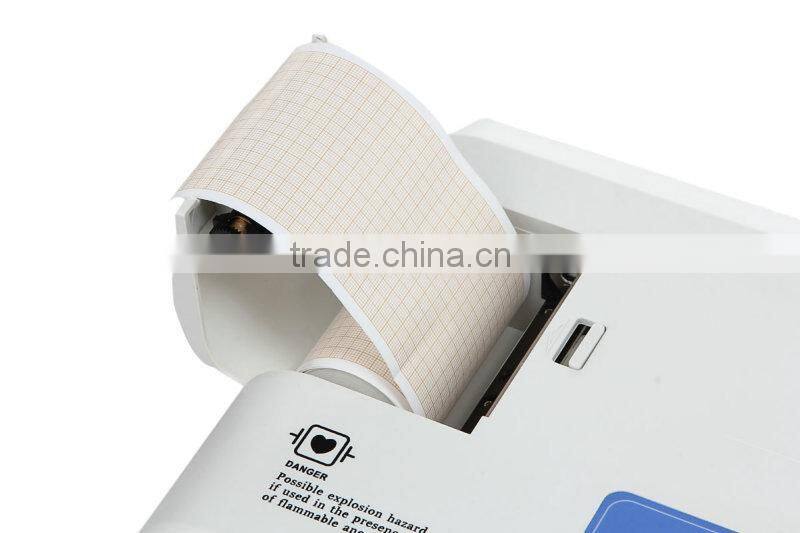 CE&ISO Best Price Color Screen Medical Equipment 3 Channel Electrocardiograph ECG Machine with Software EKG Machine-903BS-Shelly