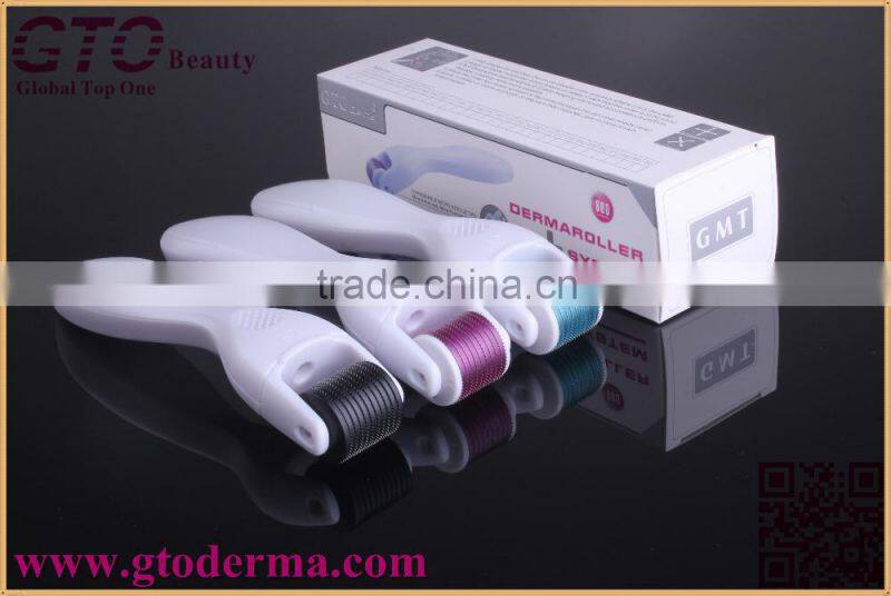 GTO 600 needles micro derma roller with changeable roller heads