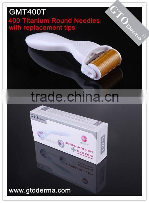 GTO400 needles face body derma roller micro needle roller sin roller