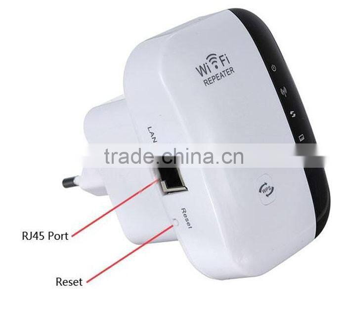 Wireless-N Wifi Repeater 802.11n/b/g Network Wi Fi Routers 300Mbps Range Expander Signal Booster Extender WIFI Ap Wps Encryption