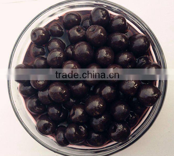 New Crop Canned Black Cherries in syrup