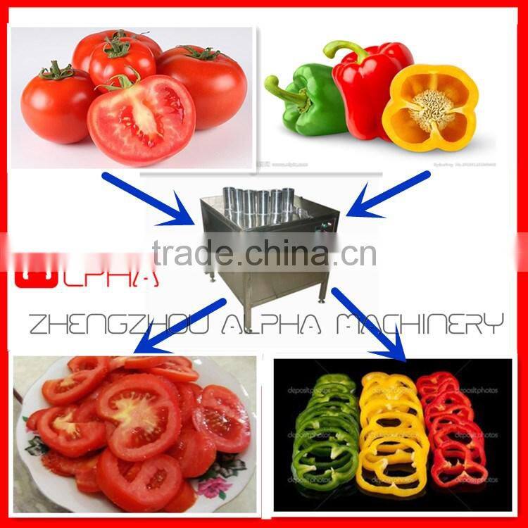 Good service salad and pineapple cutting machine/ Fruit&vegetable cutter slicing machine