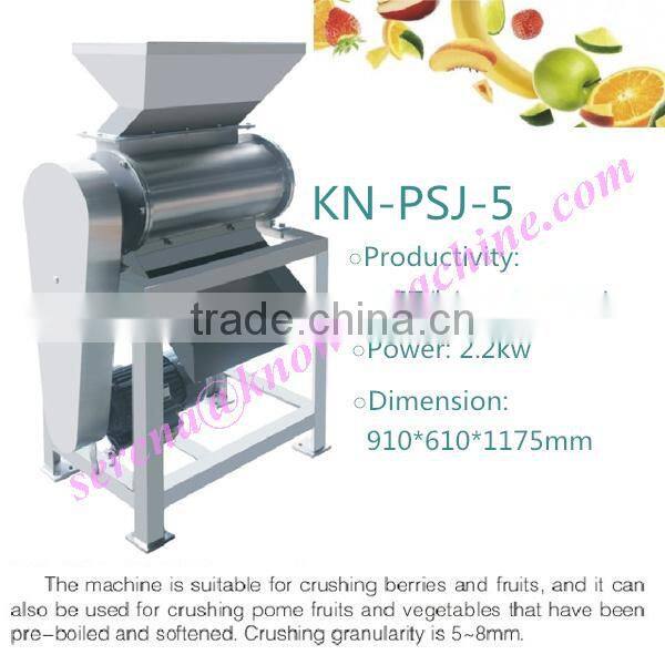 apple cracking machine/fruit shredder/food crusher
