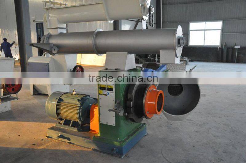 Best selling China Henan CE approved 5 ton per hour animal feed pellet production line