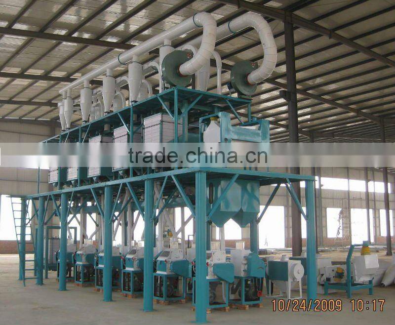 maize milling complete plant