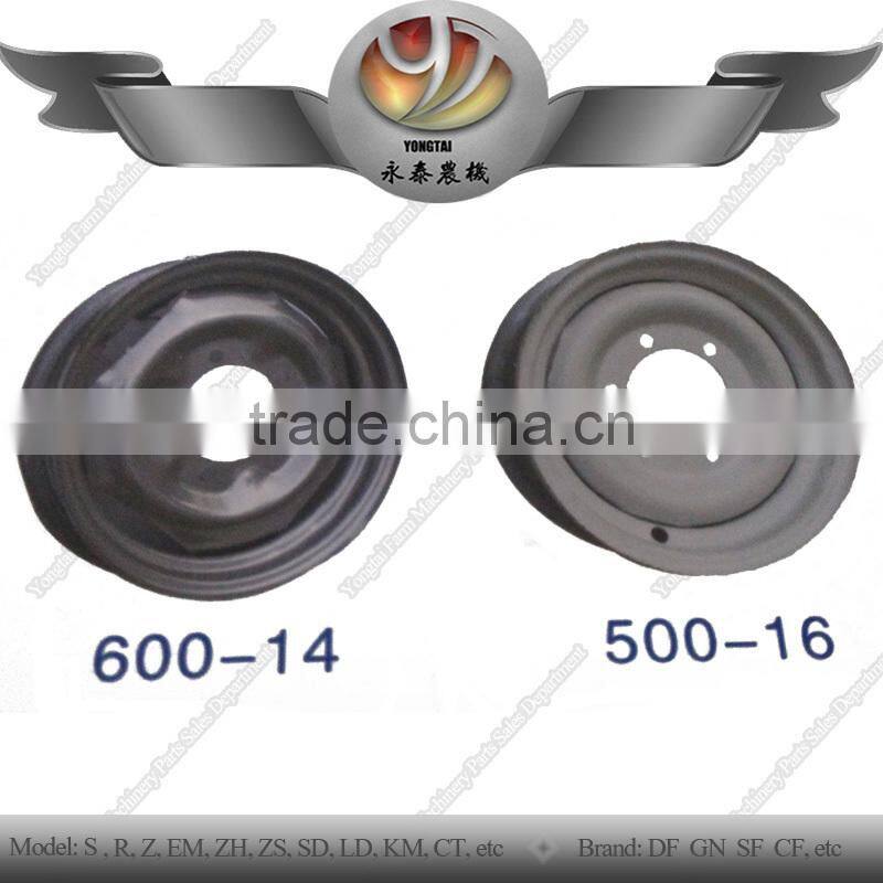 Farm machine 600-12 600-16 wheel rim for walking tractor