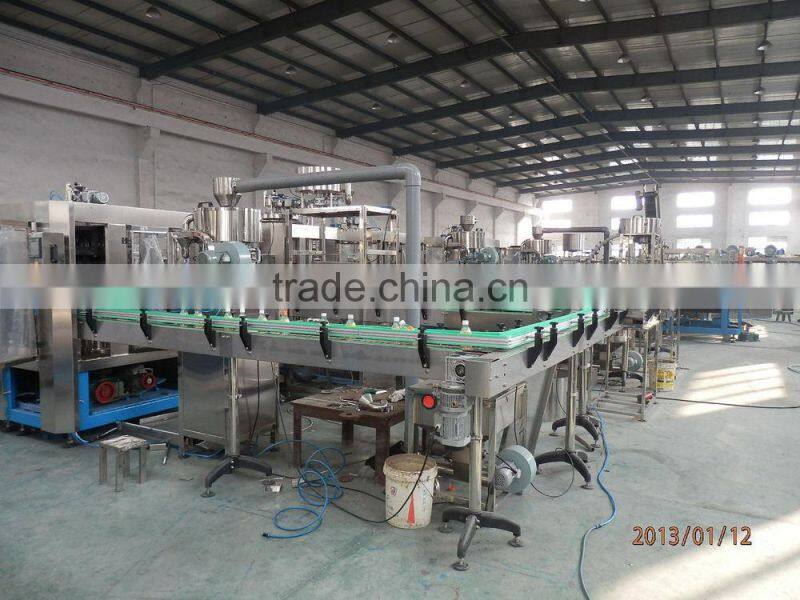 Complete 8000BPH Carbonated Drink Filling Machine