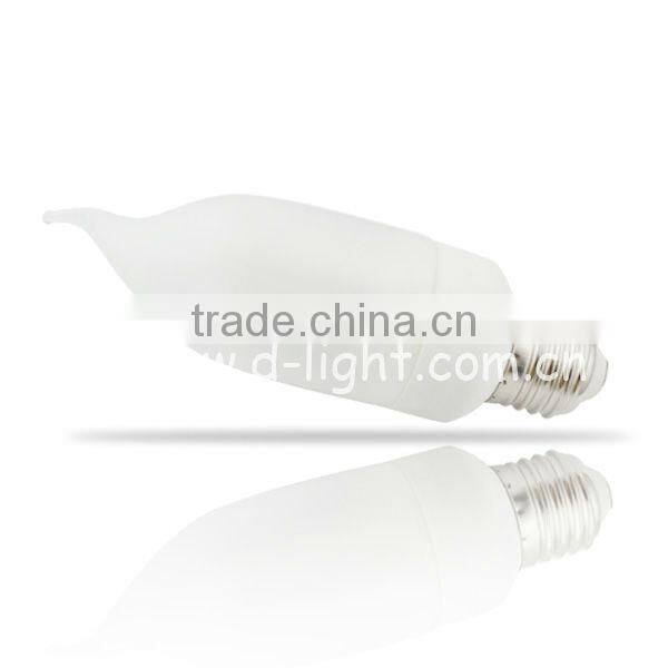 11W E27 Tailed Candle Lamp Energy Saving