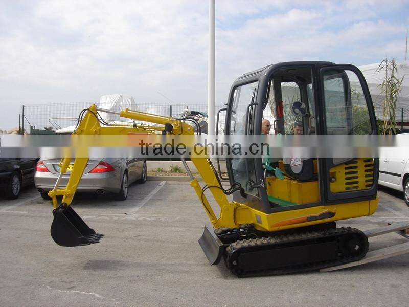 CE 1.8ton mini crawler excavator