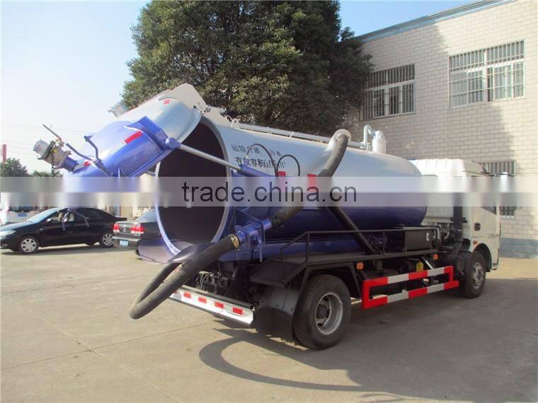 dongfeng 6cbm Sewage/Fecal suction truck for sale