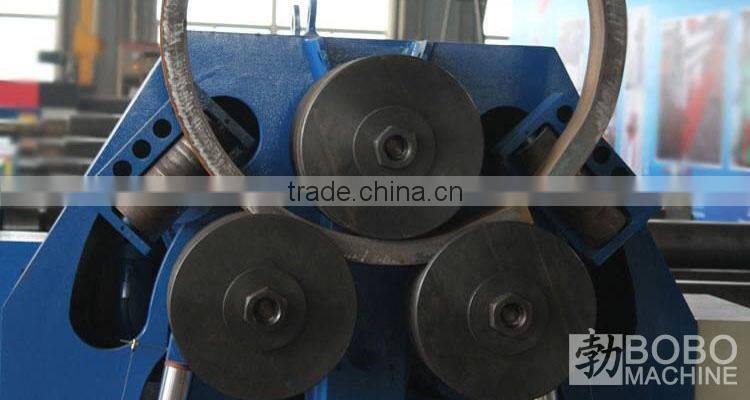 Section bending machine for air duct flange connection