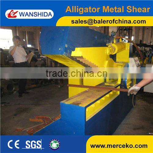 CE Certification Scrap Metal Hydraulic Shearing Machine