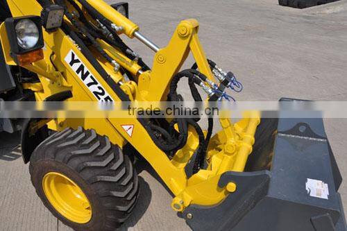Hot sale mini wheel loader Model YN725