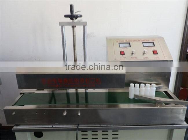 Automatic aluminum foil cap sealing machine with best price