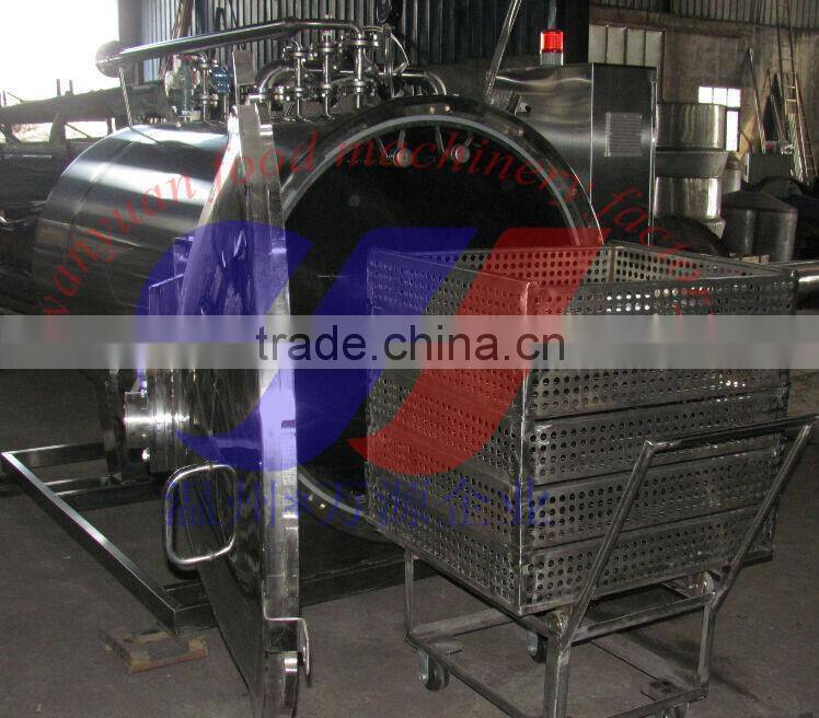 retort sterilizer for food in glass jar